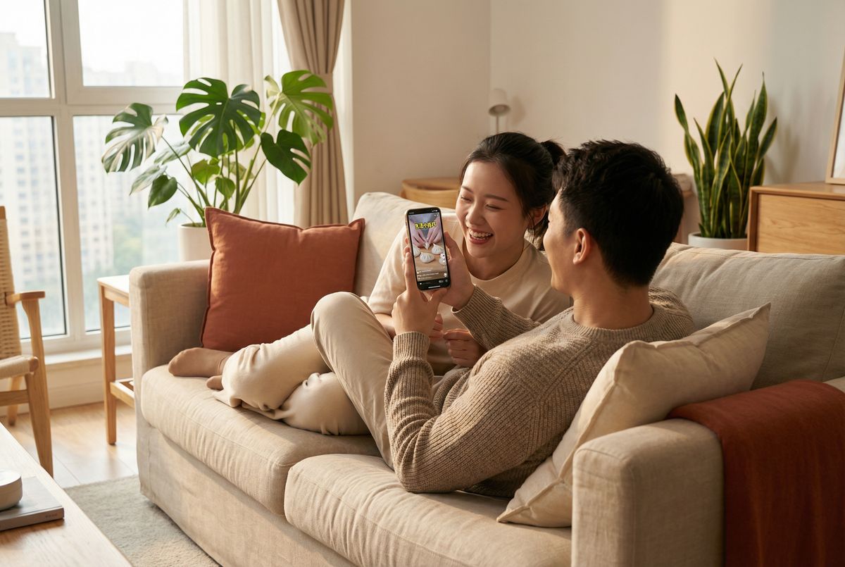 蘑菇视频品牌故事 - 年轻人在蘑菇视频上享受生活视频内容